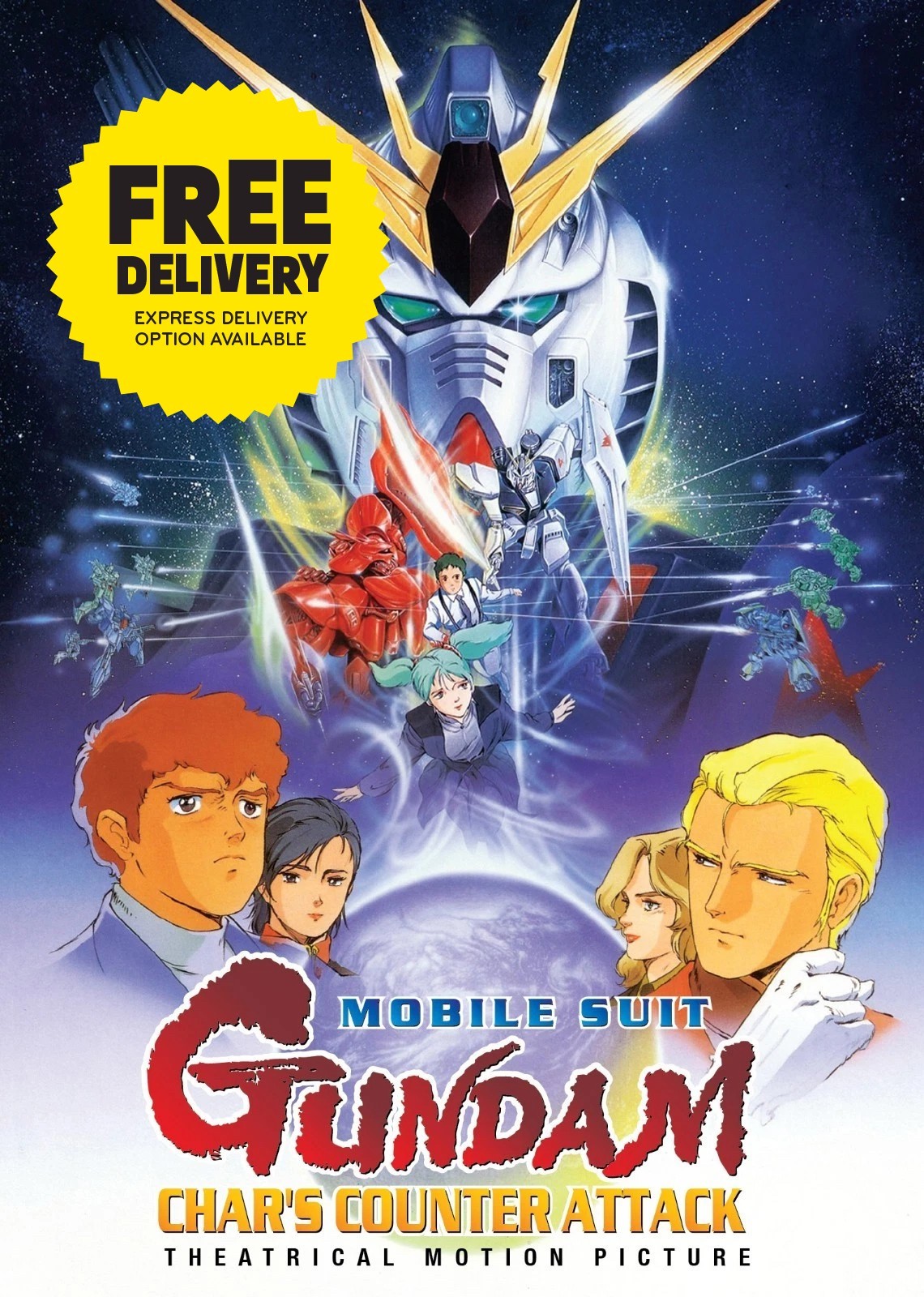 DVD Anime Mobile Suit Gundam: Char’s Counterattack (English Dubbed) All Region