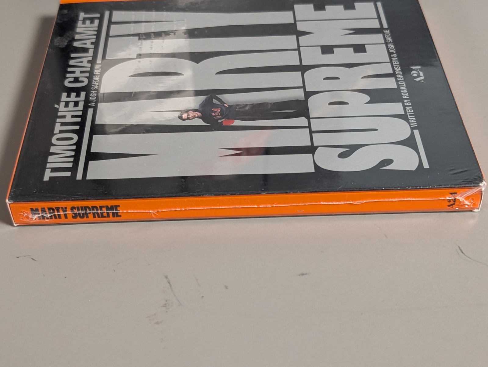 BRAND NEW & SEALED *MARTY SUPREME* A24 SPECIAL EDITION W/SLIPCOVER BLU-RAY