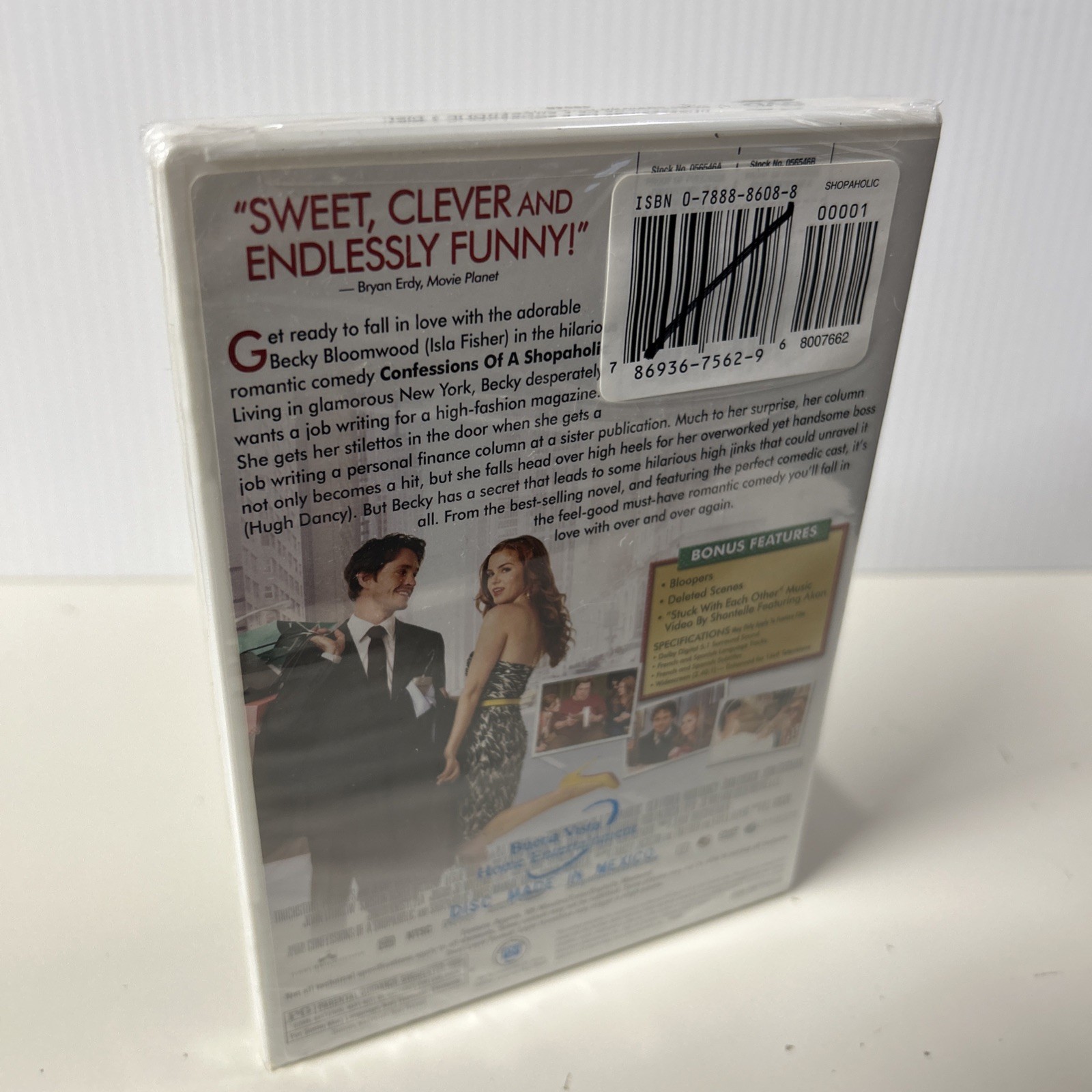 Confessions of a Shopaholic (2009) Touchstone Widescreen DVD | New SEALED