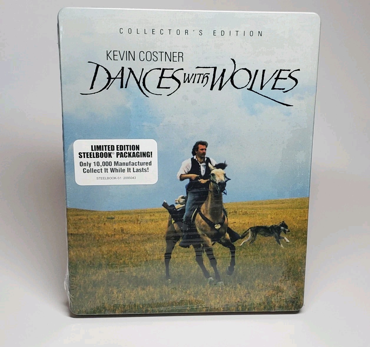 Dances With Wolves – Blu-ray Limited Edition Steelbook w/extended cut-NEW