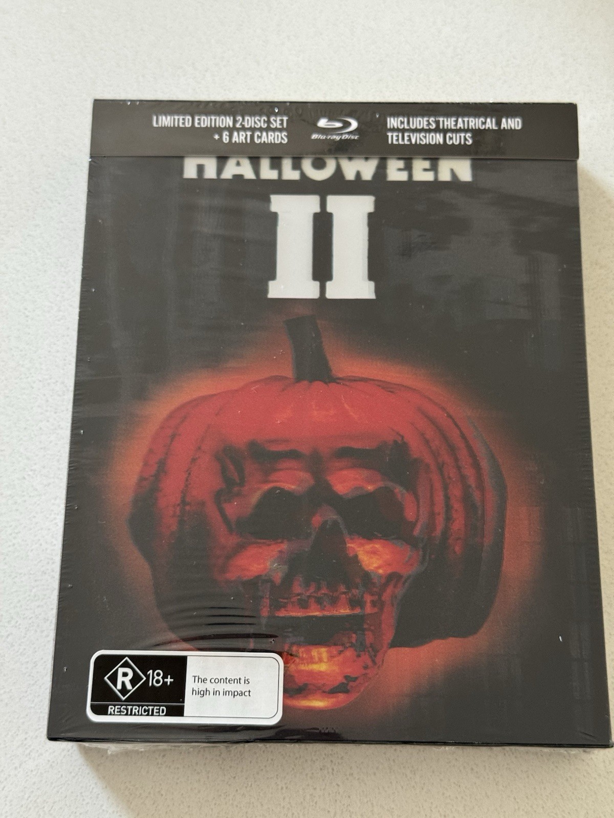 Halloween 2 Blu-Ray (1981) Limited Edition Region B Via Vision Blu Ray Bluray