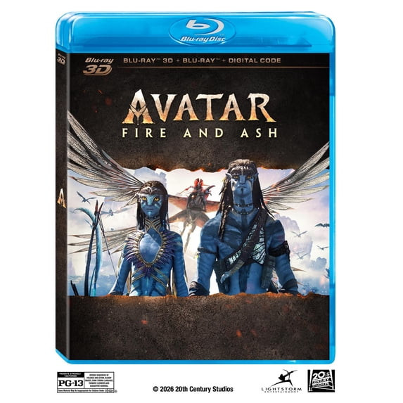 Avatar: Fire and Ash [New Blu-ray 3D] Ltd Ed, Boxed Set, Digital Copy, Dubbed,