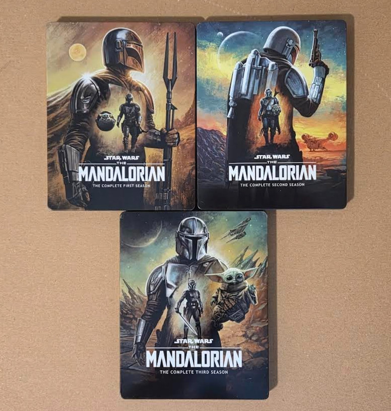 The Mandalorian Seasons 1-3 (4K Steelbook) Complete Series 4K Ultra HD Blu-Ray