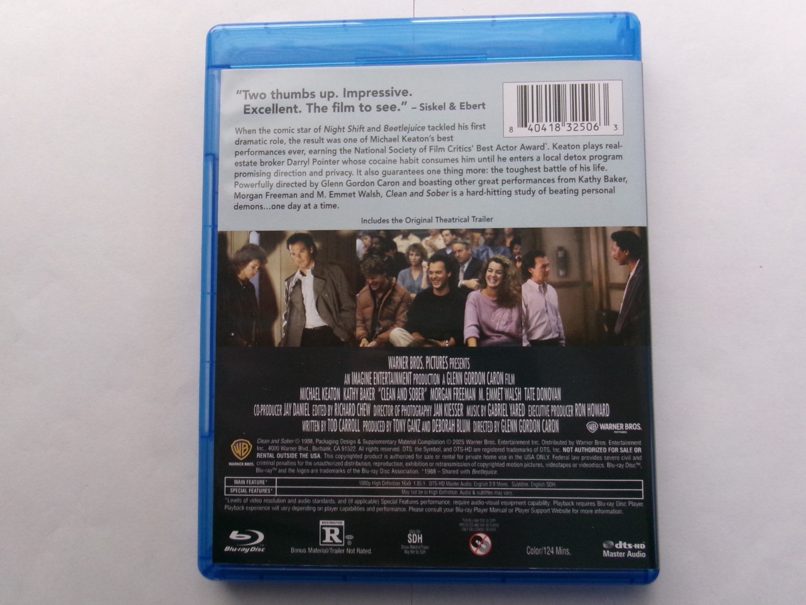Clean and Sober (1988) (Blu-ray) Warner Archive Collection