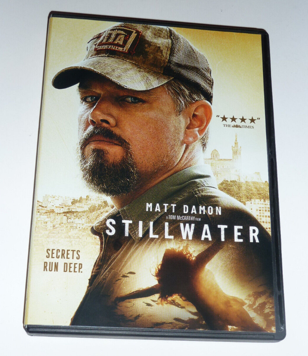 Stillwater DVD 2021 crime thriller movie Matt Damon Abigail Breslin Tom McCarthy