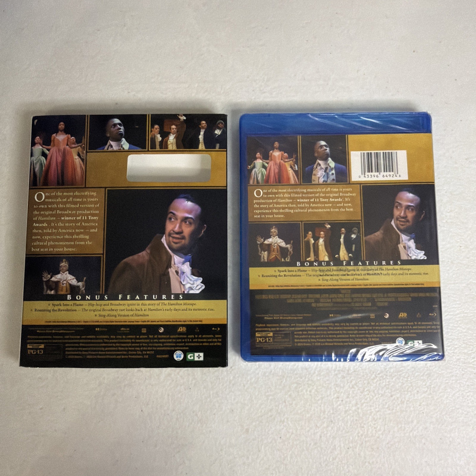 Hamilton [New Blu-ray] W/ Slipcover