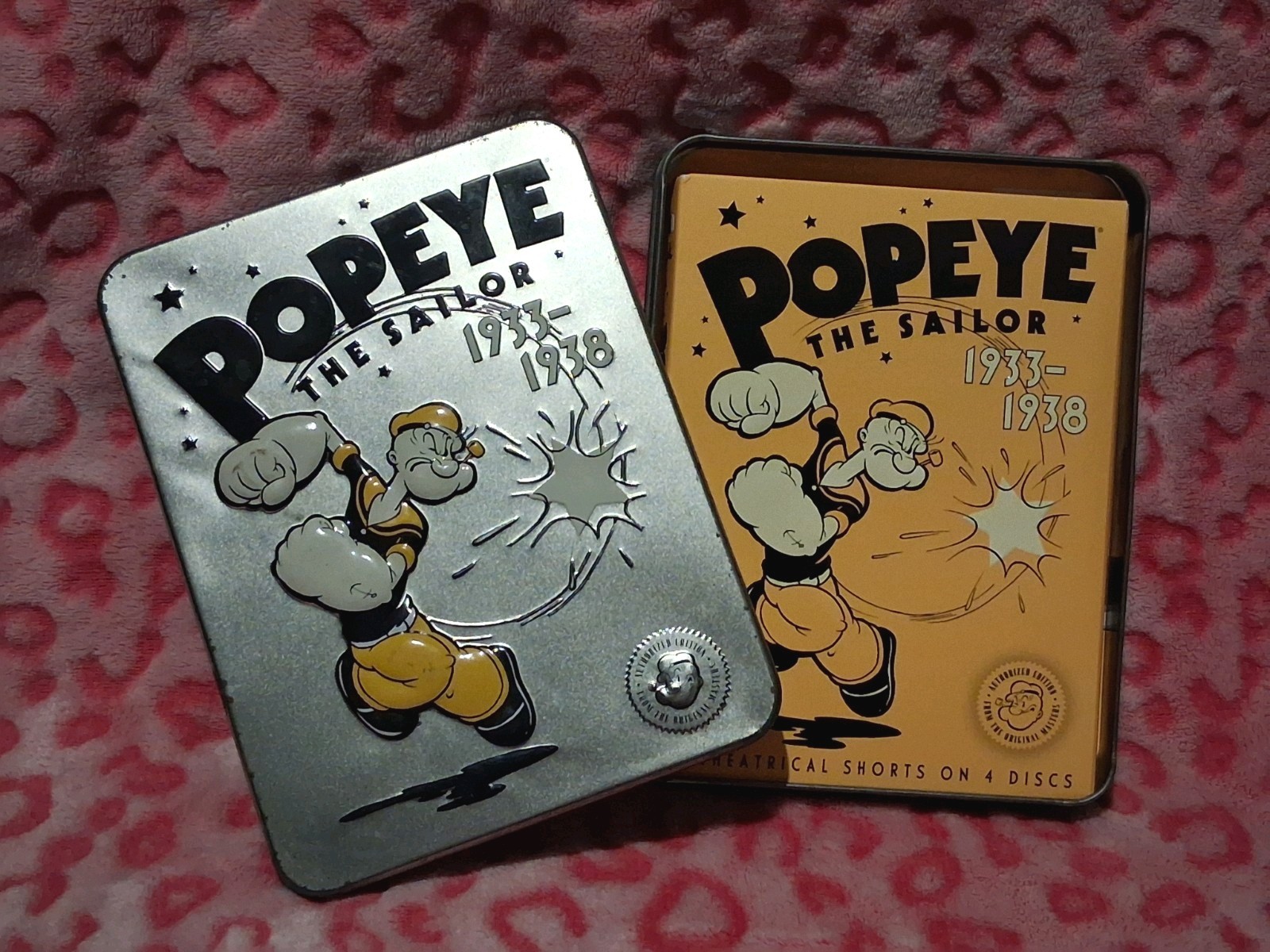 Popeye The Sailor: 1933-1938 Vol.1 DVD 4-Disc 60 Theatrical Shorts W.Book