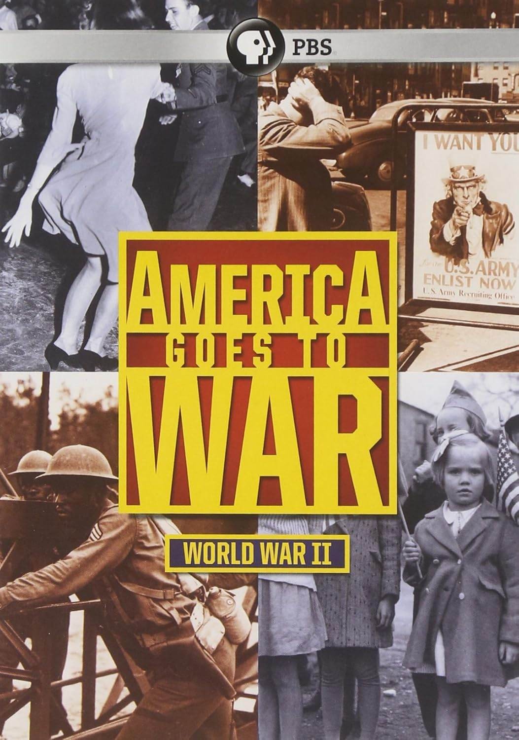 America Goes to War DVD 1990 PBS World War II History Documentary SEALED