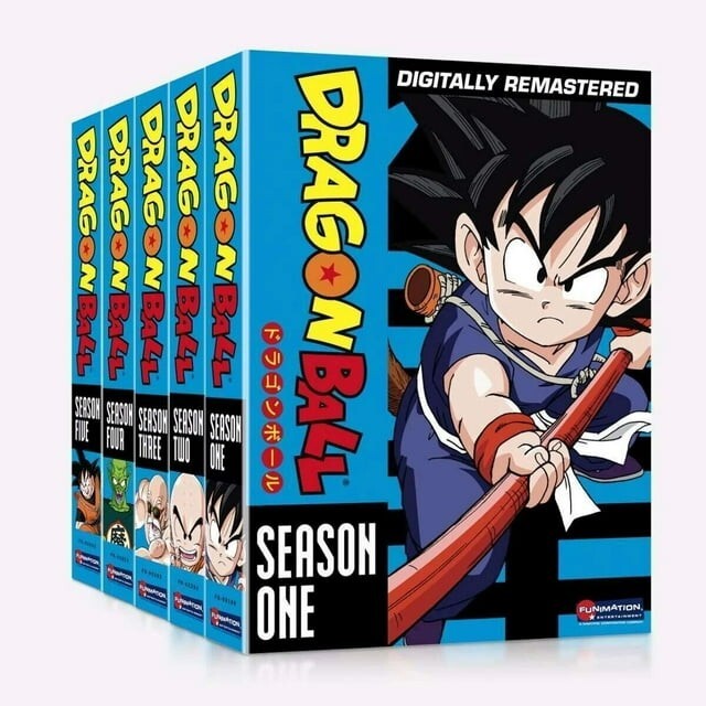 Dragon Ball: Complete Series Seasons 1 – 5 (DVD, 2020, 25-Disc Set) Brand New US