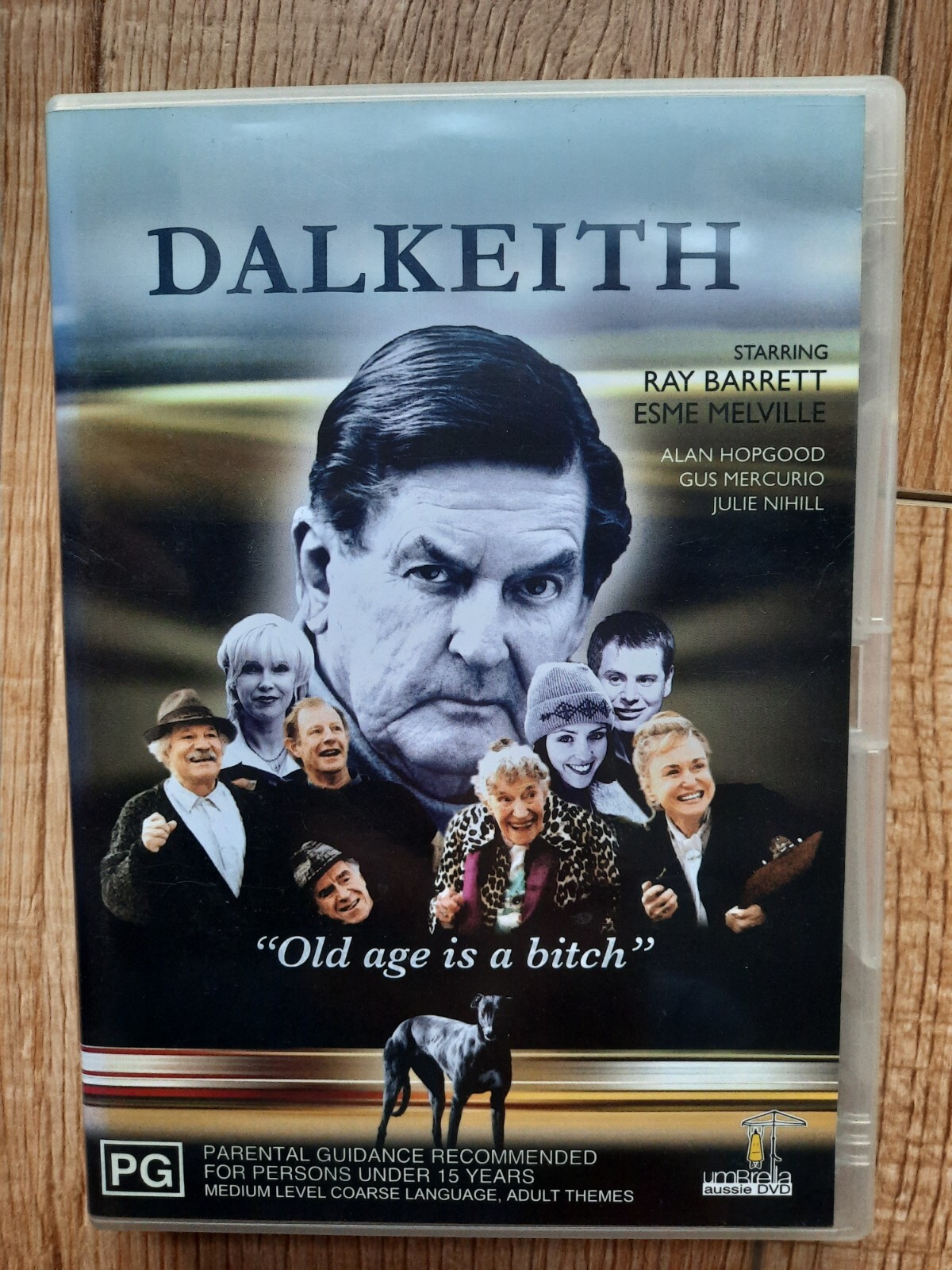 DALKEITH DVD REGION 4 AS NEW AUSTRALIA GREYHOUND RACING DRAMA MOVIE OLD AGE HOME