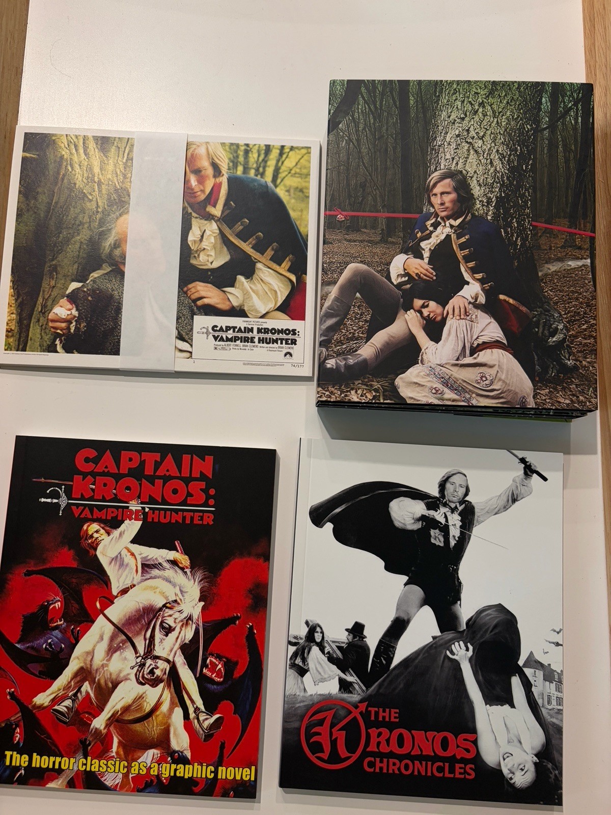 Captain Kronos: Vampire Hunter Limited Edition (4K/Blu-ray, 2025, 5-Disc) Hammer
