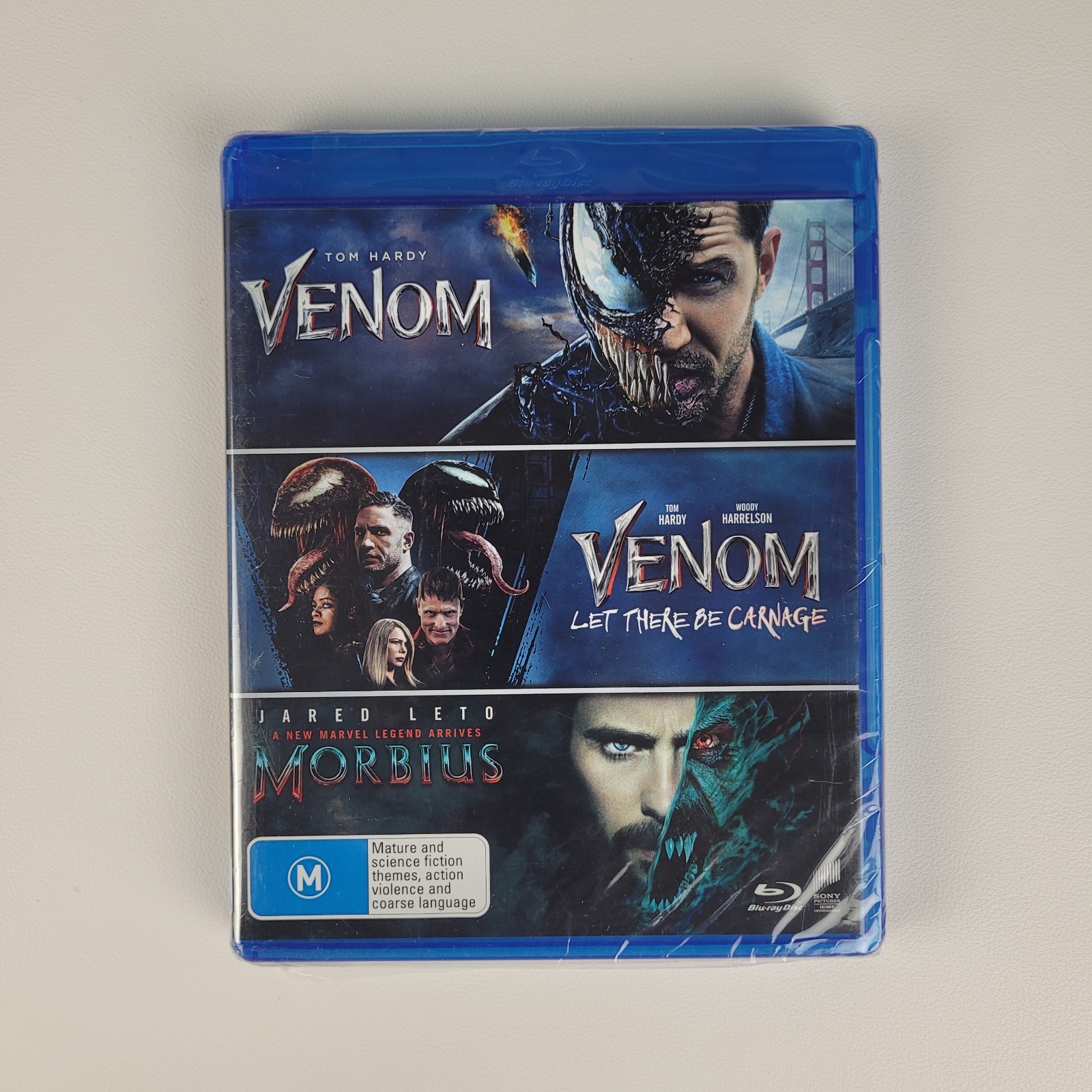 Venom Venom Let There Be Carnage Morbius Blu-ray Region Free HTF Rare Marvel