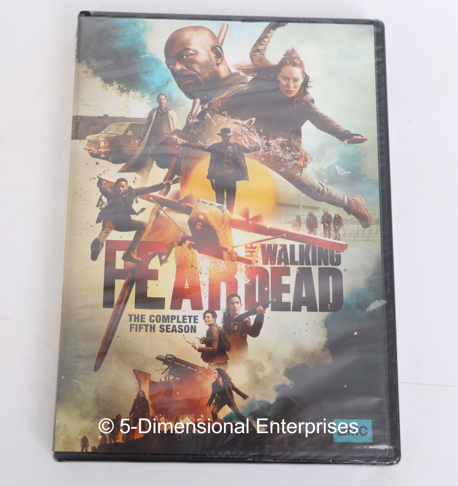 FEAR THE WALKING DEAD Complete Fifth 5 Season (DVD, 2019, 1.78:1) – NEW Sealed