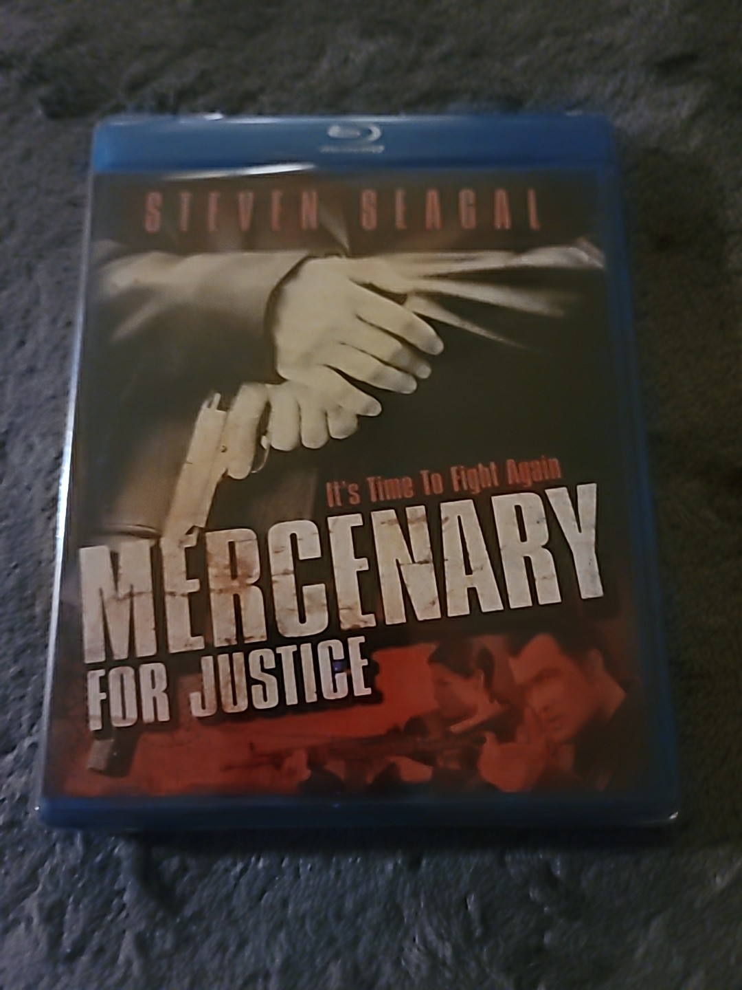 Mercenary for Justice (Blu-ray Disc, 2012) New Factory Sealed