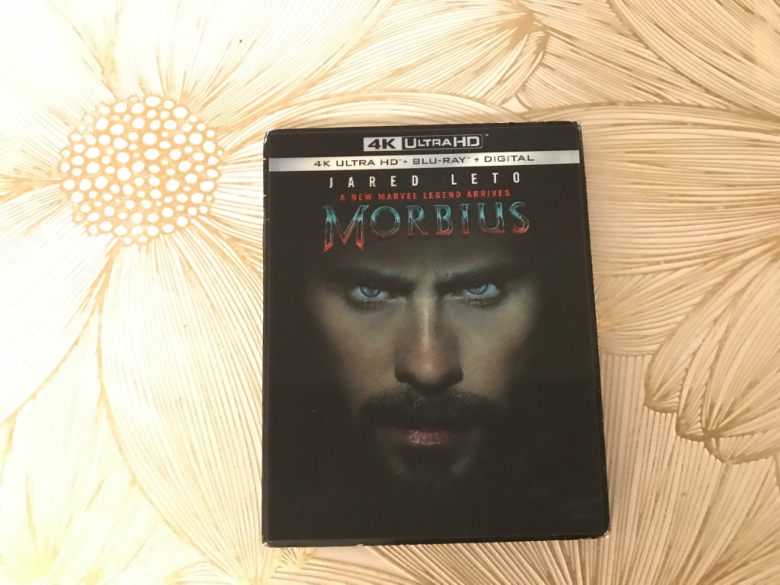 New Morbius (4K / Blu-ray + Digital slipcover, HDR Dolby Atmos PG 13