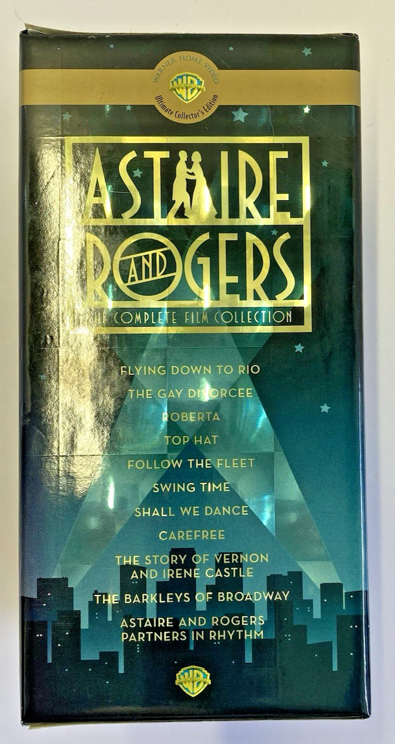 Astaire and Rogers The Complete Film Collection 12-Disc DVD Box Set W/ Photos