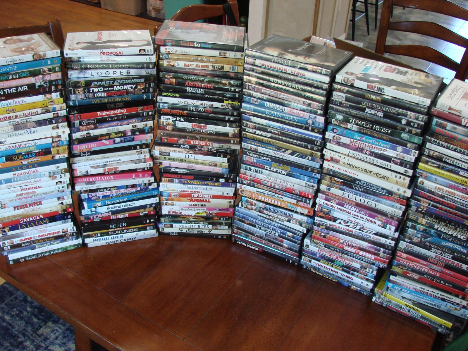 Lo 217 Assorted DVD Movies Action Comedy Drama Romance ALL Listed Best Picture