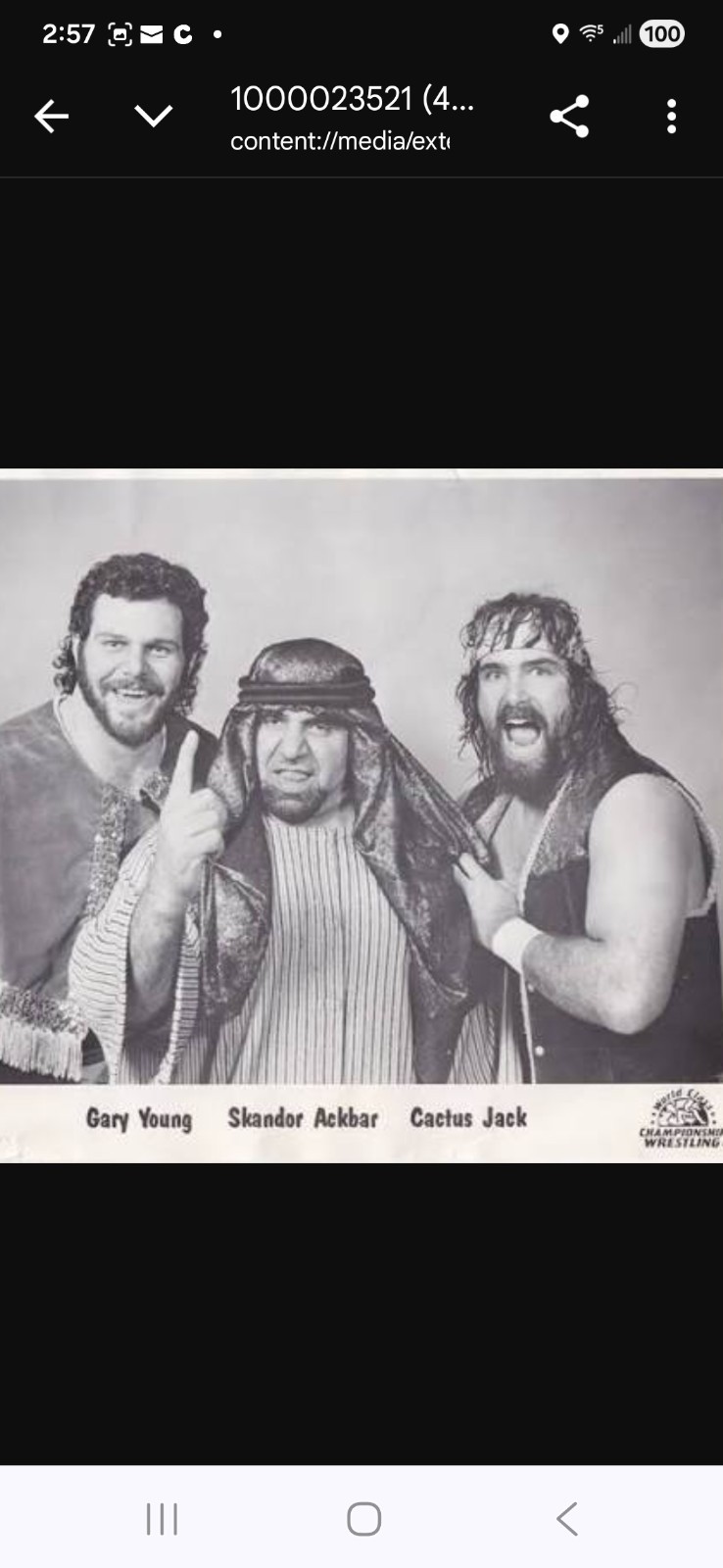 WRESTLING SUPERSTARS Cactus Jack in World Class 2 DVD Embry Adams Parsons Jarret