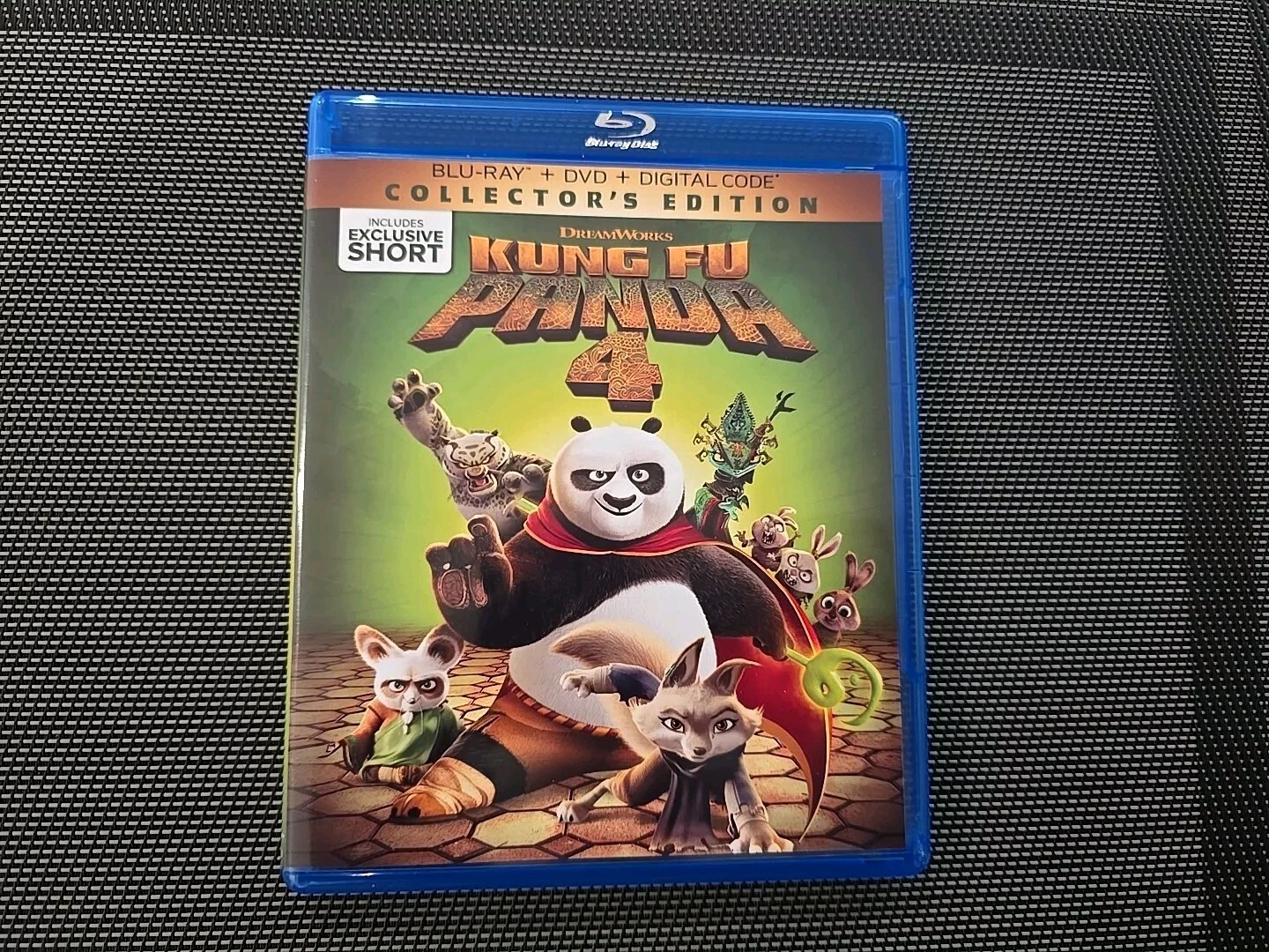 Kung Fu Panda 4 blu ray Movie Only (2024)