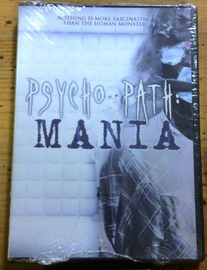 Psycho Path Mania DVD Horror Sealed Jason Prager