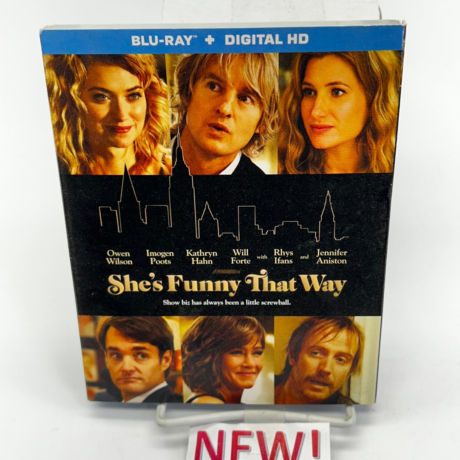 She’s Funny That Way Blu-ray 2015 Owen Wilson Jennifer Aniston Peter Bogdanovich