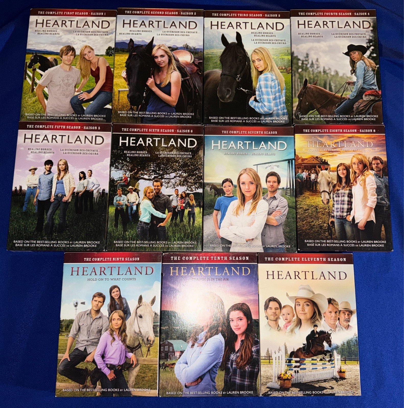 LOT-CBC (Canada) Heartland COMPLETE SEASON 1 -11m DVD SET (Region 1) 2 3 4 5 6 7
