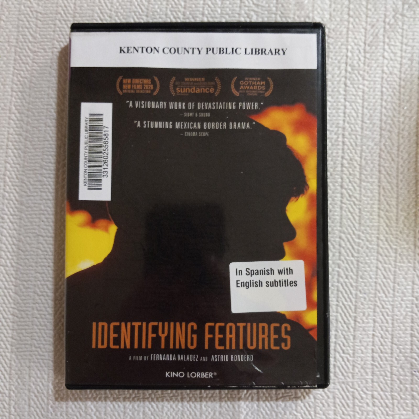 Identifying Features (DVD, 2020, SPANIISH WITH ENGLISH SUBTITLES, 99 min. Wide)
