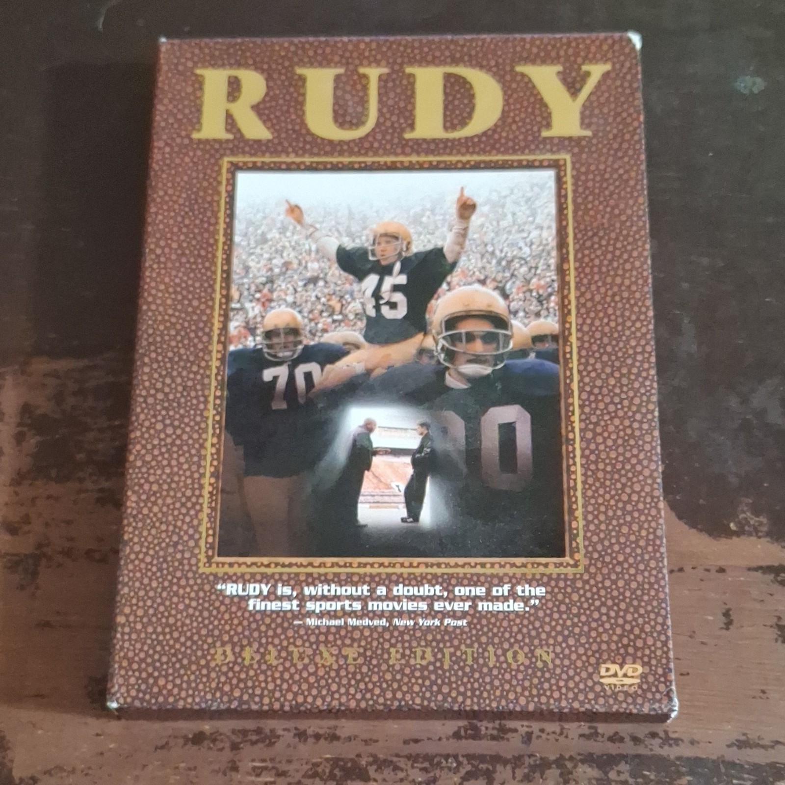 Football Classic Rudy DVD NTSC Widescreen PG 1993 114 min DELUXE EDITION