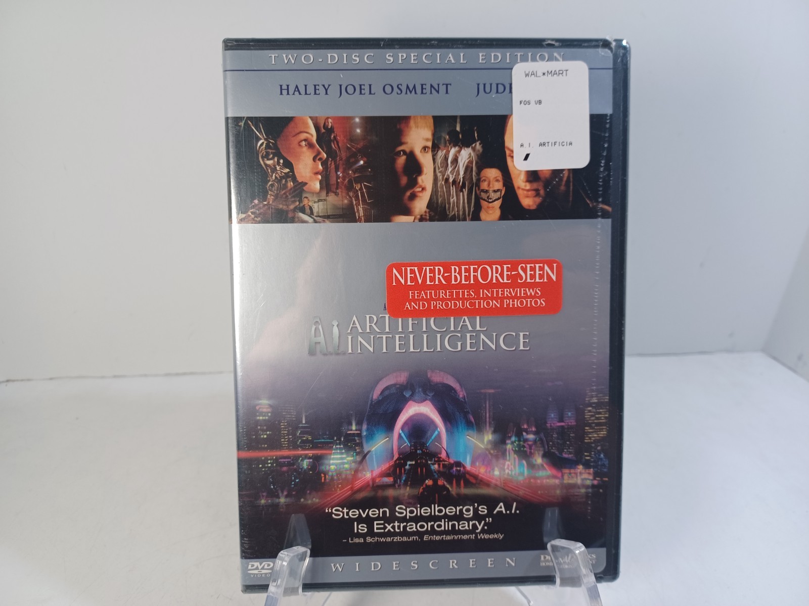 AI Artificial Intelligence DVD 2 Disc Special Steven Spielberg New Sealed