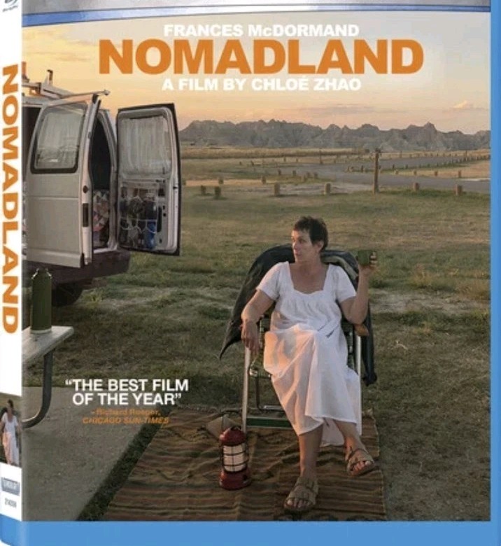 Nomadland (2020) Blu-Ray Very Good Ex Library Framces McDormand