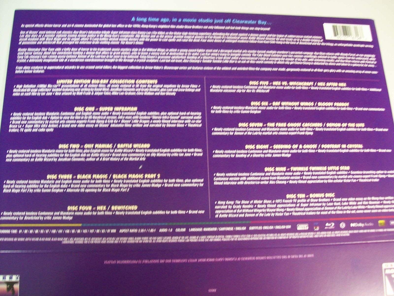 Shawscope Volume Four (Arrow Video) Bluray Boxset