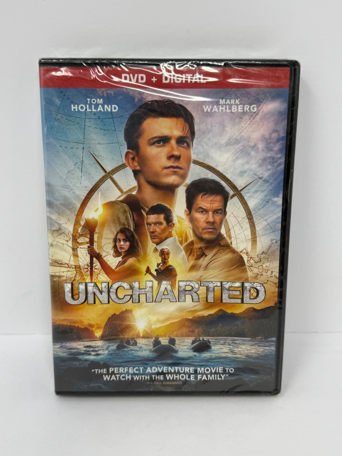 NEW Uncharted – DVD + Digital Movie Rated PG-13 F9