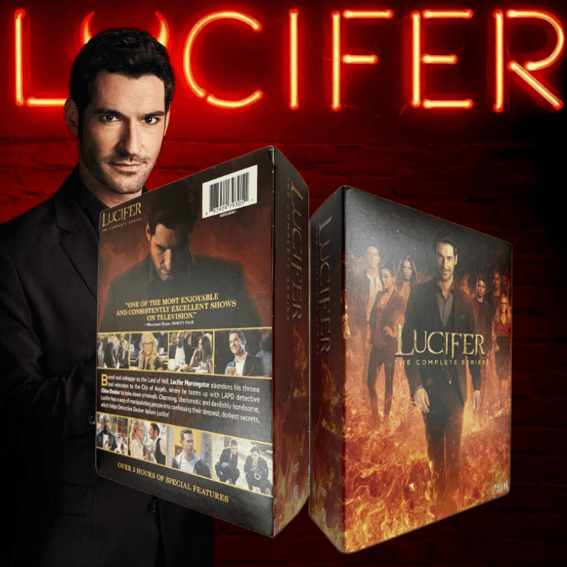 *Lucifer Complete Series DVD Box Set Seasons 1-6 Region 1 ~ Brand New
