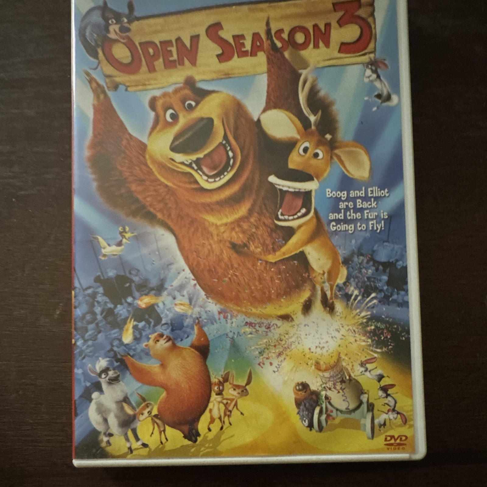 Sony Pictures Animation Open Season 3 DVD PG 75min English/French/Spanish