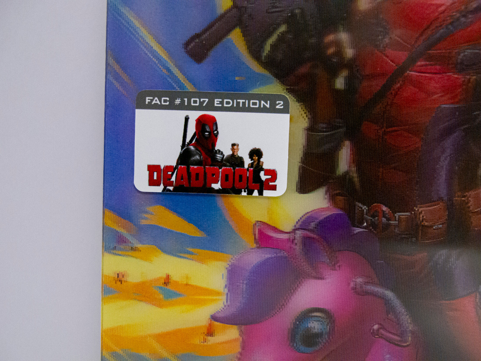 Deadpool 2 Blu-ray Steelbook Filmarena FAC #107 Edition #2 XL Lenticular 553/750