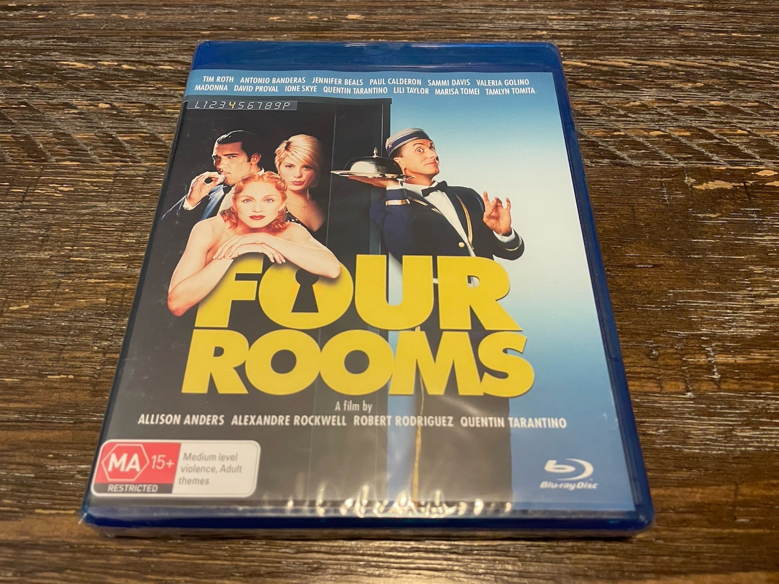 Four Rooms (1995) (Blu-ray, Via Vision, 2023) Region Free Import