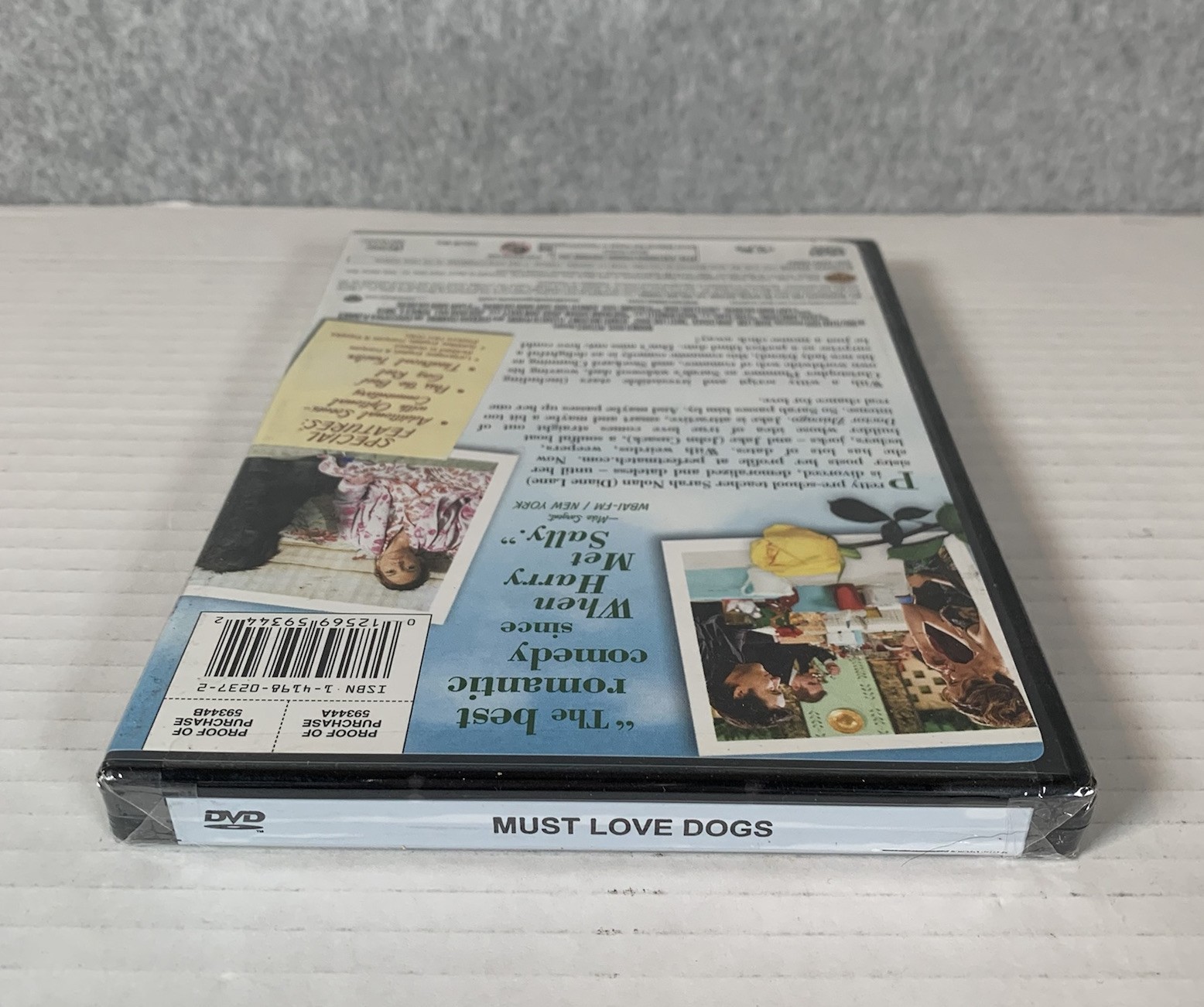 Must Love Dogs (DVD, 2005, Full Screen) ~ Diane Lane John Cusack NEW Sealed