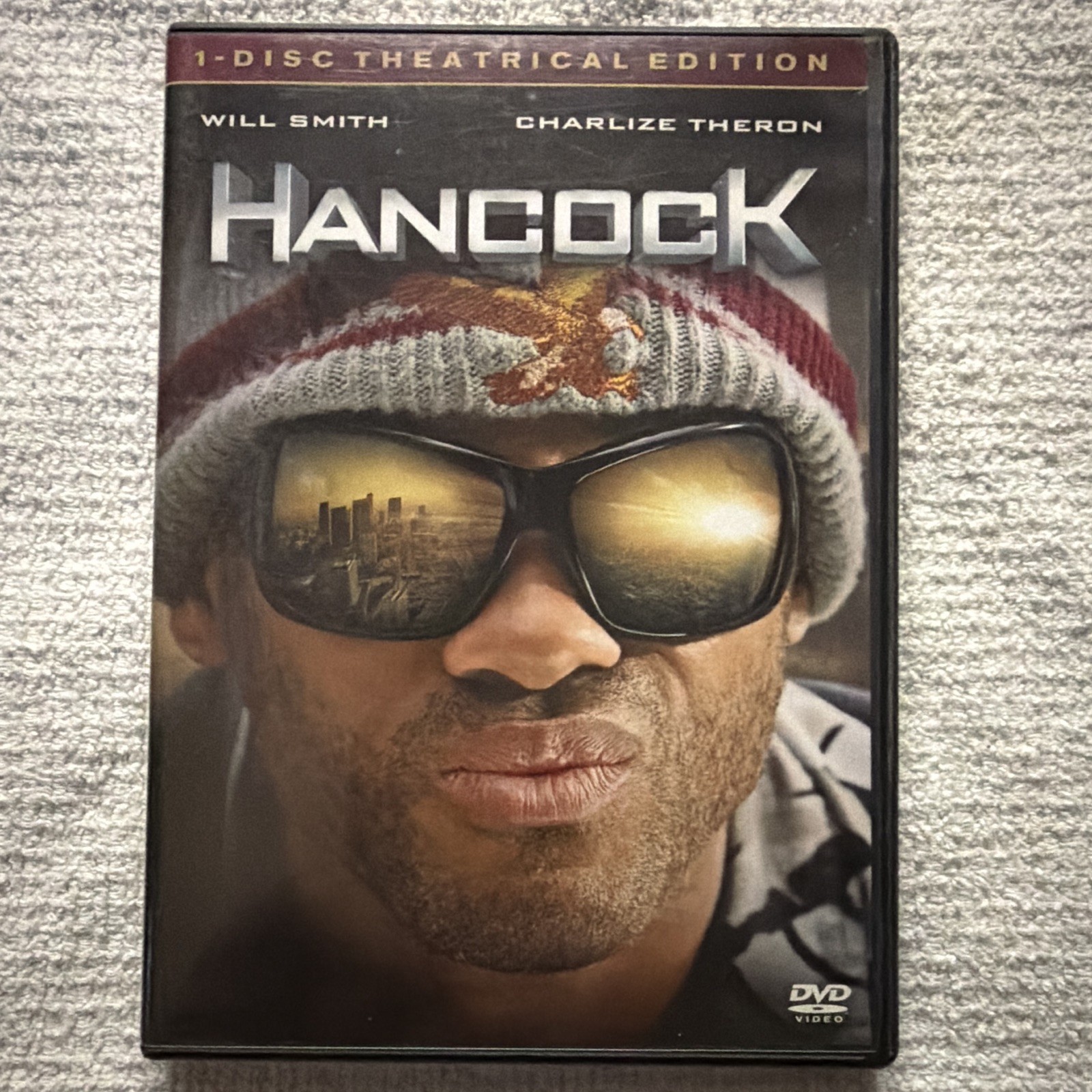 Hancock DVD 1-Disc Theatrical Edition PG-13 English/French/Spanish Deleted