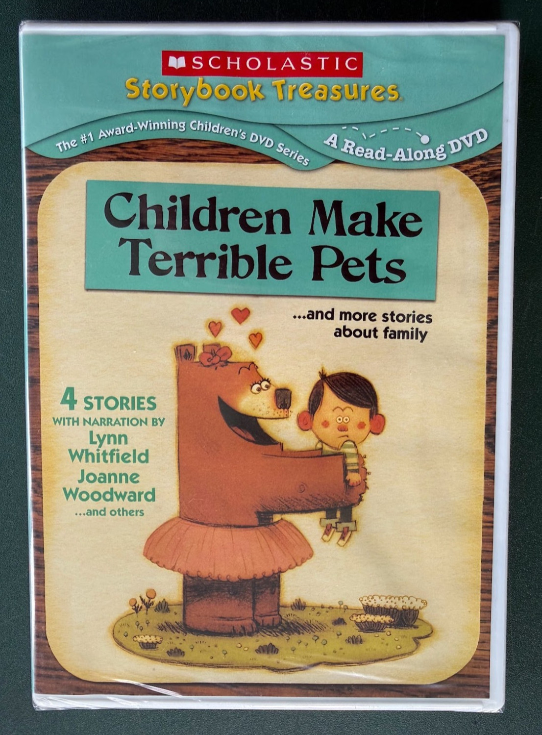 Children Make Terrible Pets (DVD) Scholastic Storybook MINT, SEALED, Ohio seller