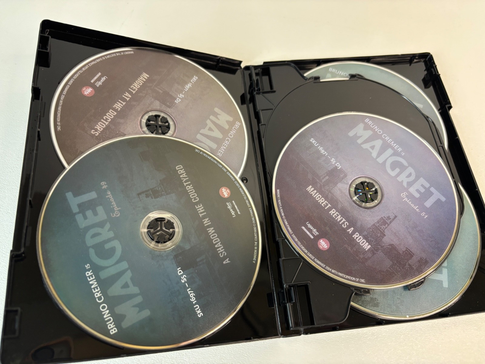 Maigret: the Complete Series DVD, 1991 With Slip Case Good Shape HTF