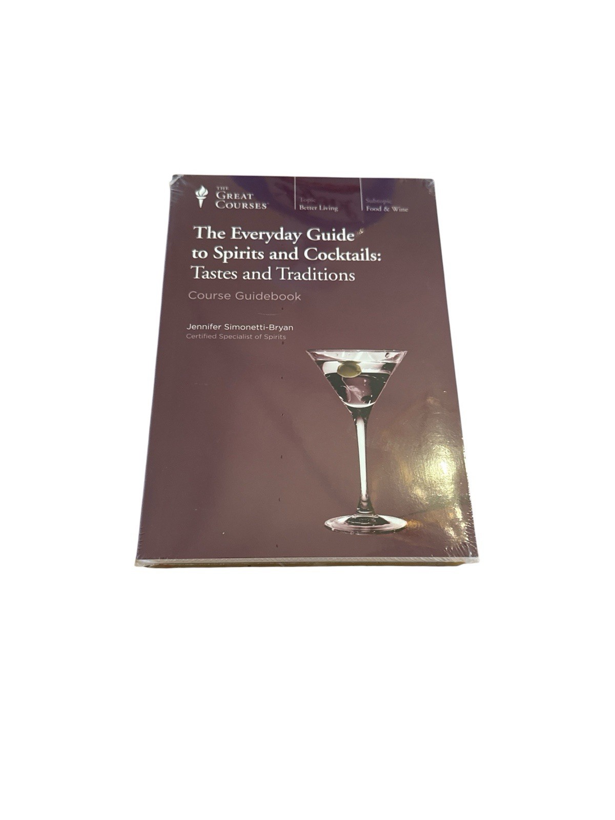 The Great Courses Everyday Guide To Spirits & Cocktails DVD & Guidebook Mixology