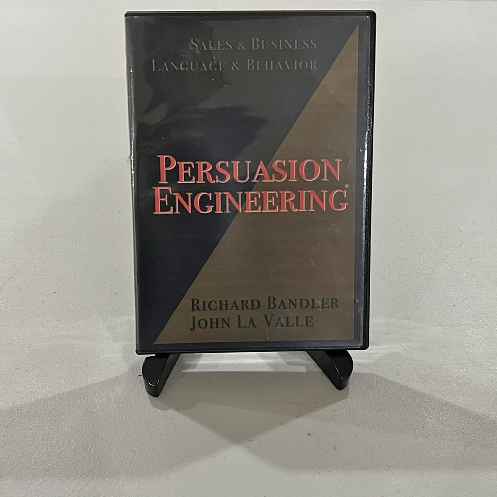 Persuasion Engineering by Richard Bandler DVD Course plus Bonuses