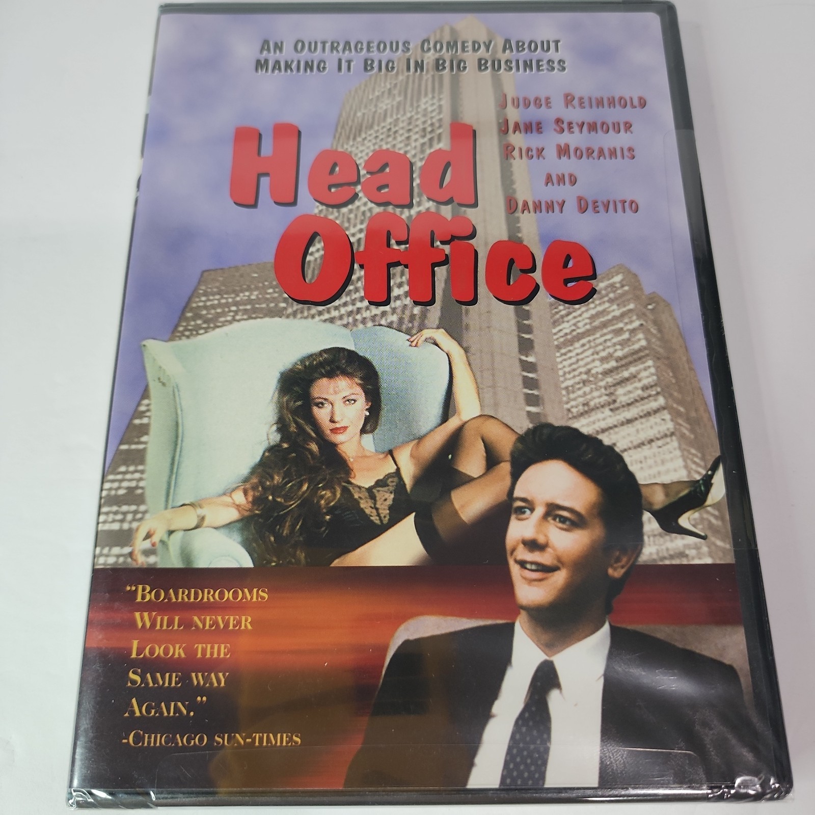 New Sealed 1985 Head Office DVD Disc Jane Seymour Rick Moranis Danny DeVito HBO