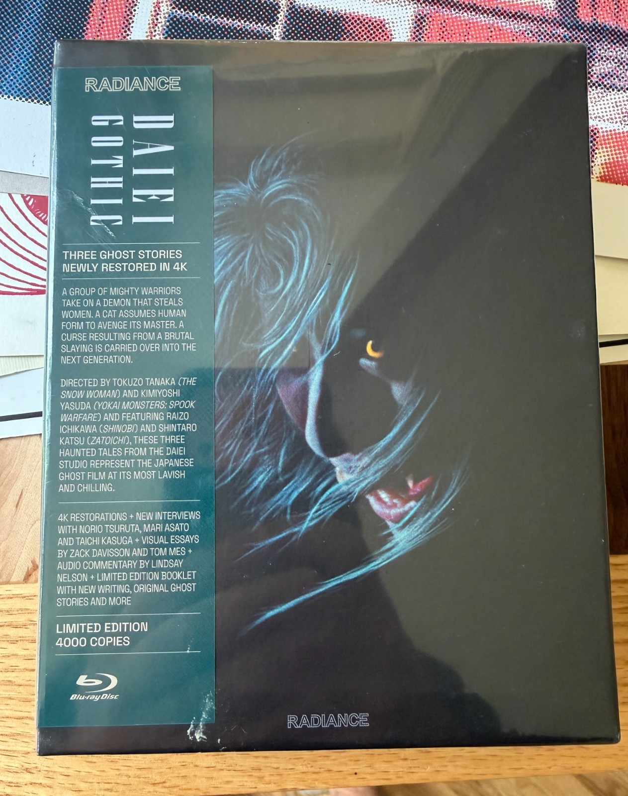 Daiei Gothic Vol 2: Japanese Ghost Stories (Blu-Ray) Radiance U.S. OOP & NEW