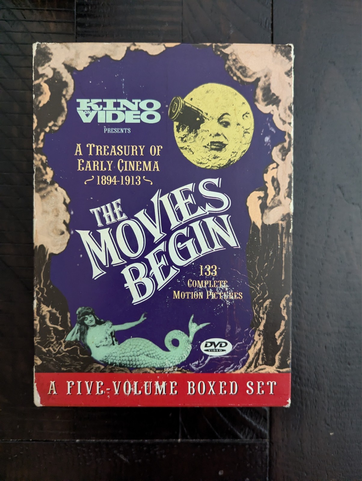The Movies Begin – A Treasury of Early Cinema 1894-1913 DVD 133 Motion Pictures