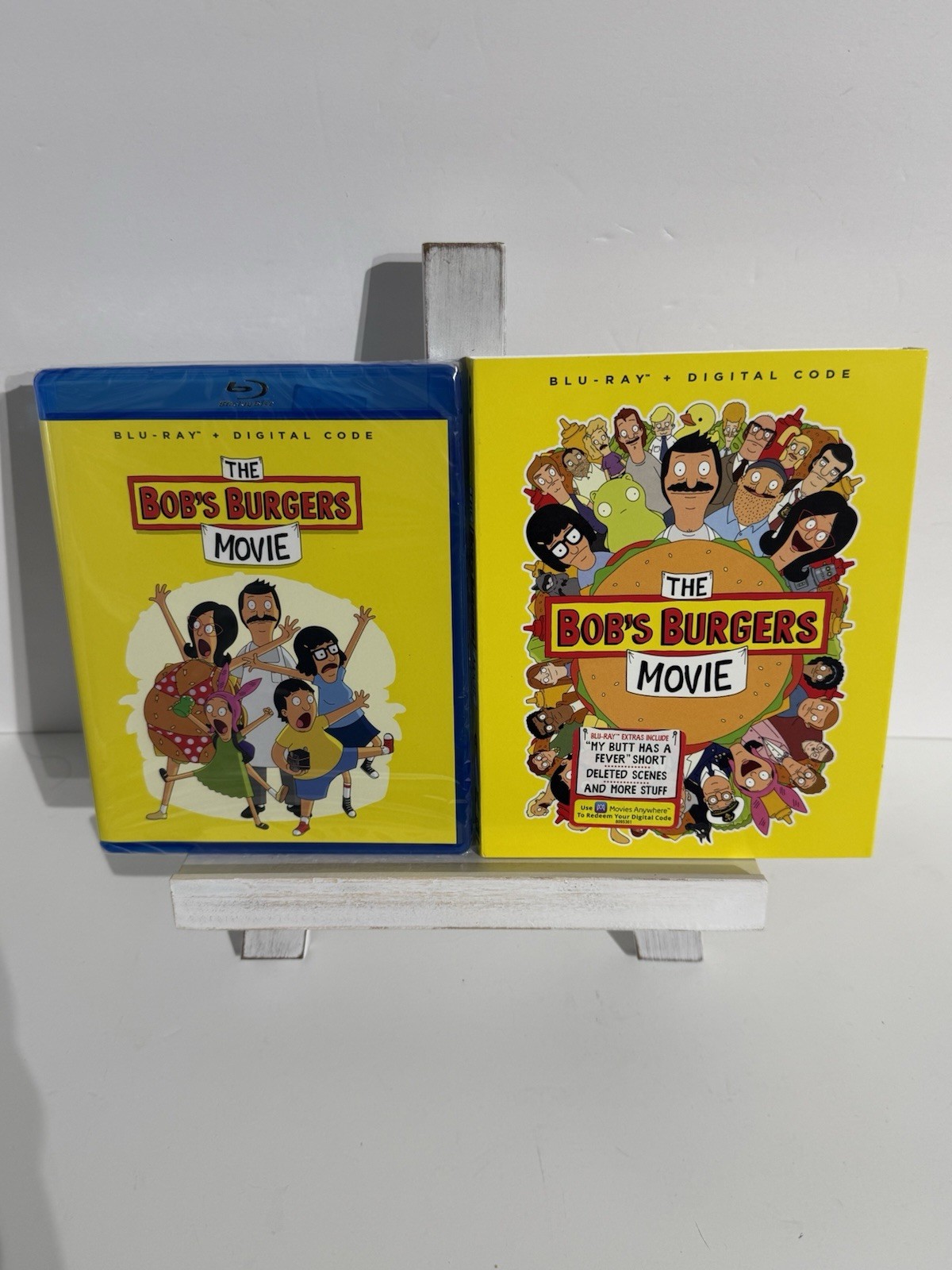 The Bob’s Burgers Movie (Blu-ray, 2022) Comedy, Animation with slipcover New