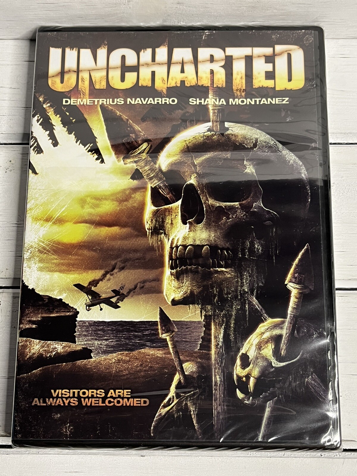 Uncharted DVD 2009 Demetrius Navarro Shana Montanez Frank Nunez Factory Sealed
