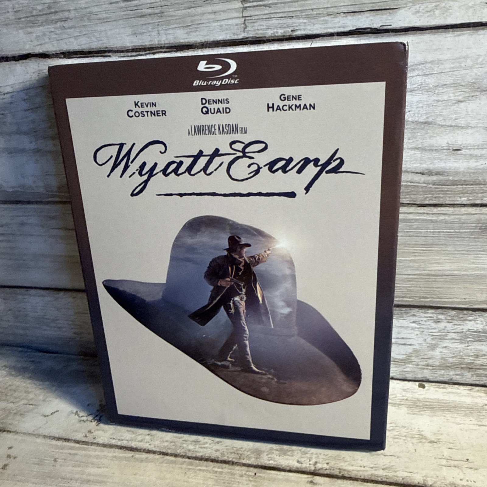 New! Wyatt Earp (Blu-ray 2007) Sealed W/ Limited Slipcover Kevin Costner Heroic