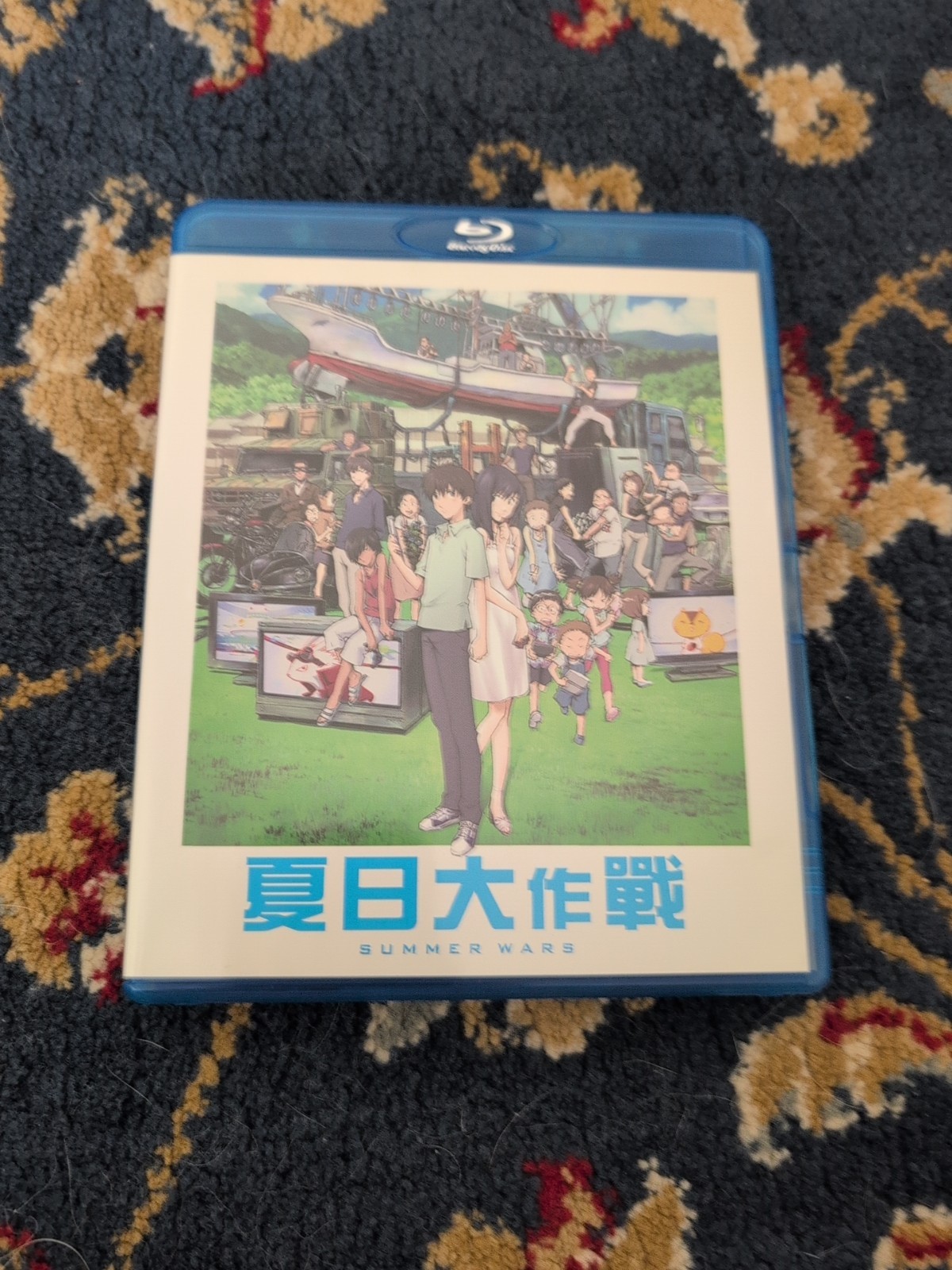 SUMMER WARS Anime Movie Blu-ray Slipcase Obi Region A Japanese English Subtitles