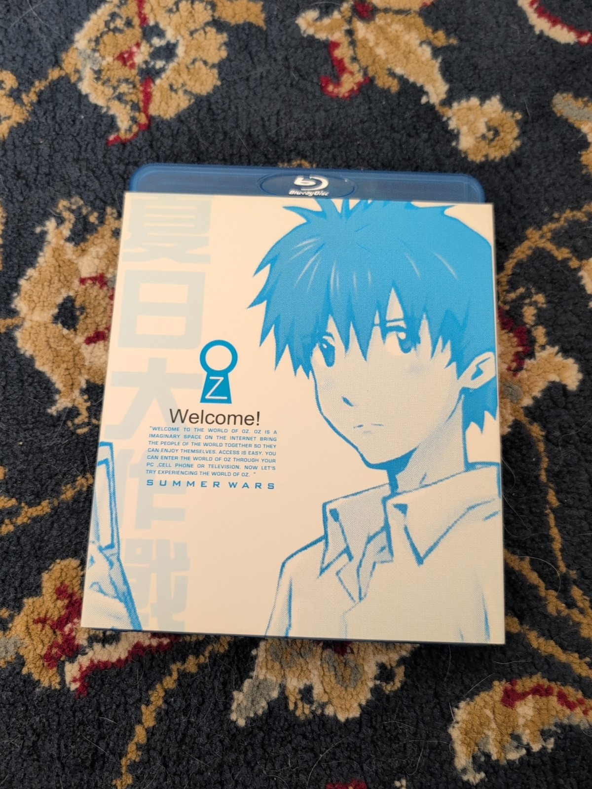 SUMMER WARS Anime Movie Blu-ray Slipcase Obi Region A Japanese English Subtitles